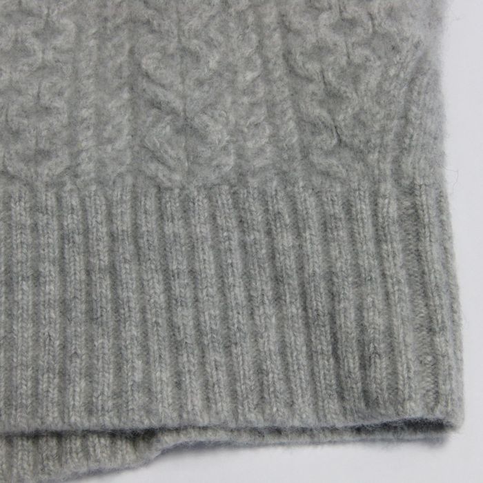 ハミルトンラムズウール ニット 長袖 タートルネック トップス レディース Fサイズ グレー HAMILTON LAMBSWOOL ハミルトンラムズウール ニット 長袖 タートルネック トップス
