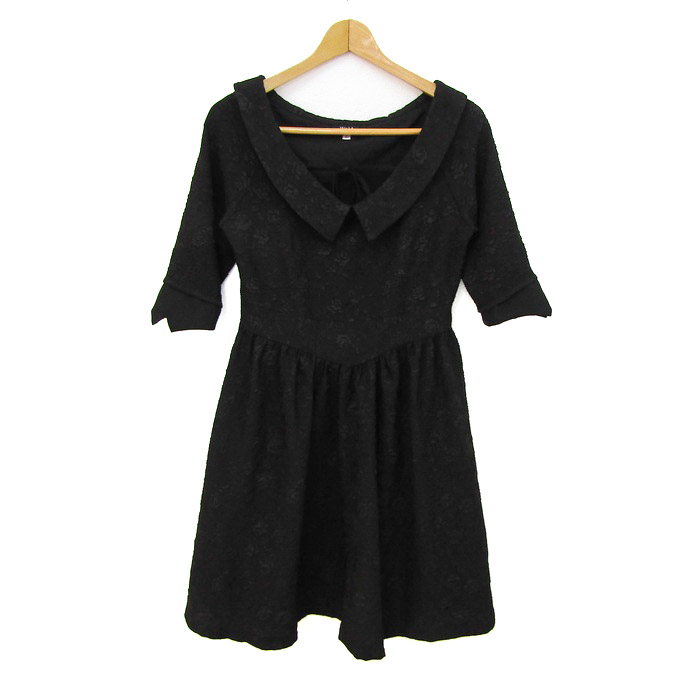 yummy rose ワンピース ブラック　M made in Japan MK One Piece