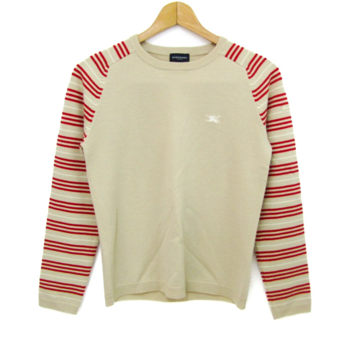 BURBERRY GOLF バーバリーゴルフ 長袖セーター M バーバリーゴルフ セーター トップス 長袖 ニット ゴルフウエア