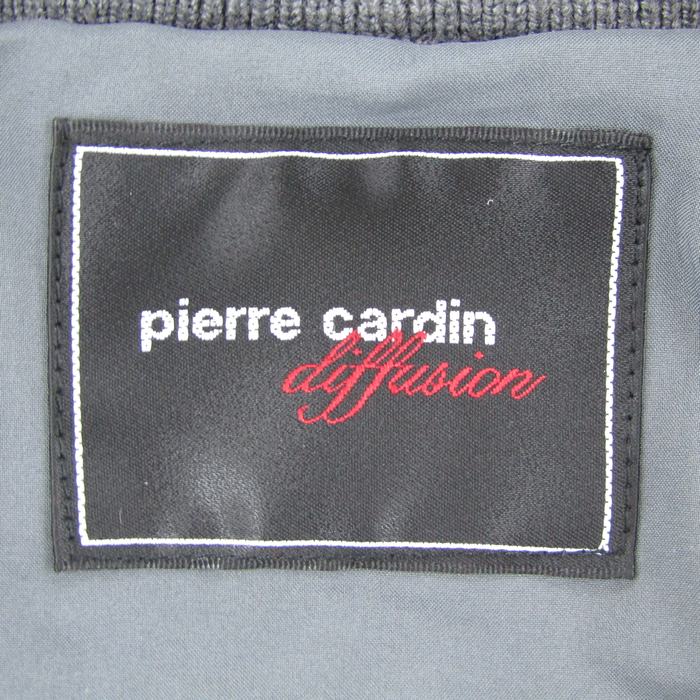 ピエールカルダン ニットコート ロング丈 フード付き アウター 