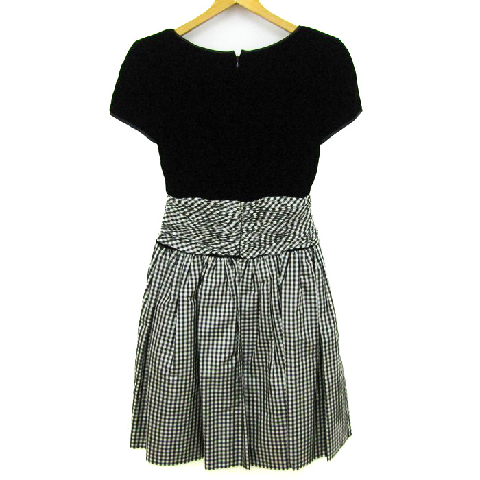 フォクシー 切替ワンピース 半袖 トップス レディース 40サイズ  