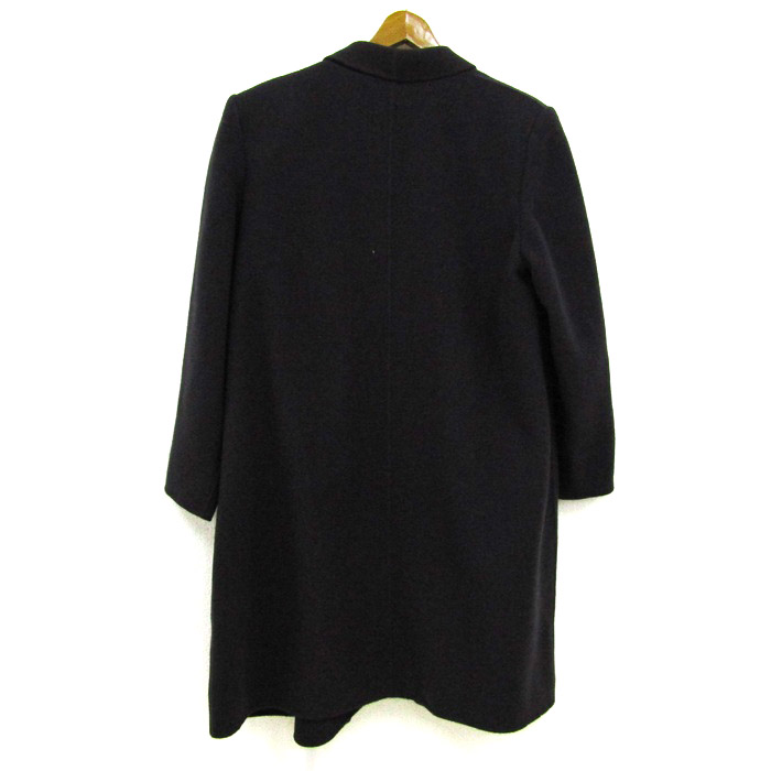 美品】Leilian レリアン 大きいサイズ13号 ポンチョコート 濃紺