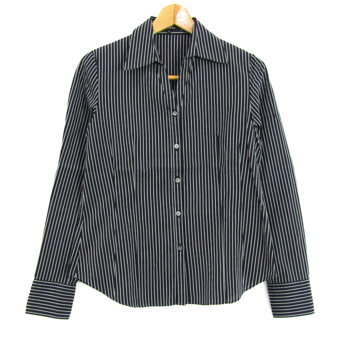 familiar ストライプ柄 長袖Tシャツ 90