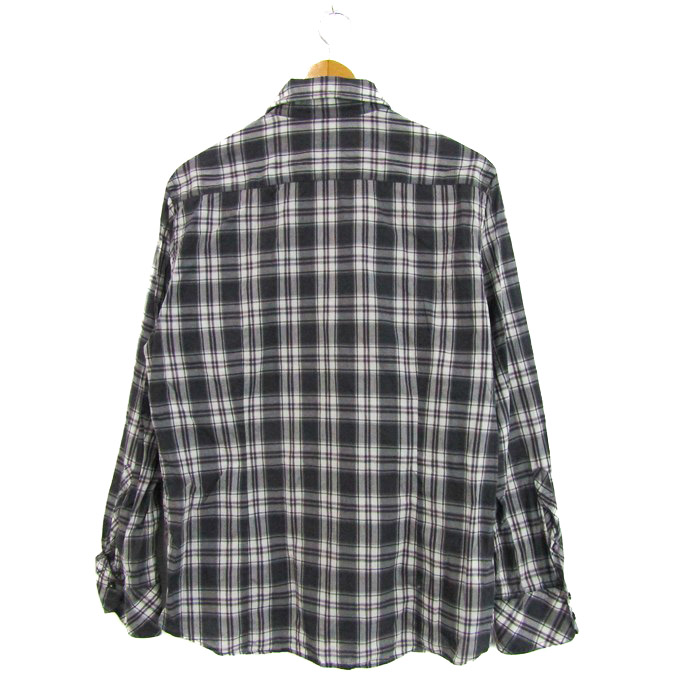 Burberry バーバリーチェック柄 長袖シャツ XS