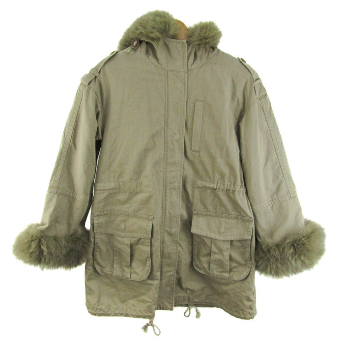 モッズコート♡anatelier♡ アナトリエ モッズコート FOXファー anatelier