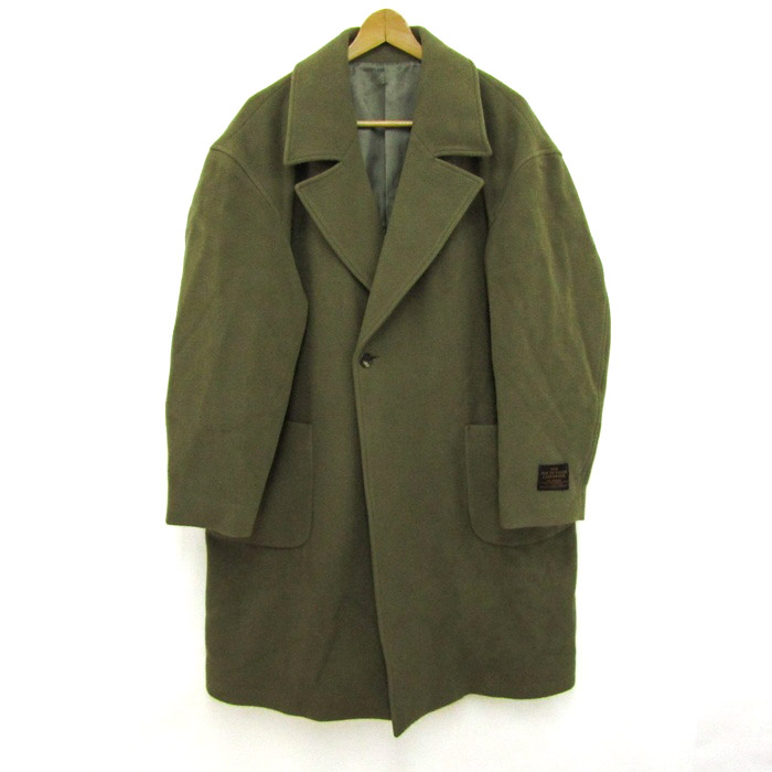 ジャーナルスタンダード チェスターコート ウール混 アウター メンズ L