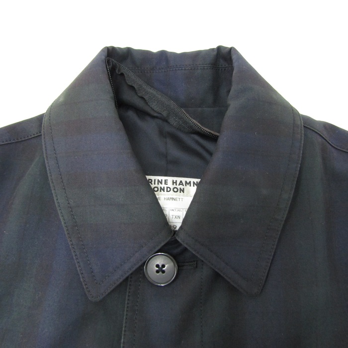 キャサリン・ハムネット トレンチコート アウター ライナーなし