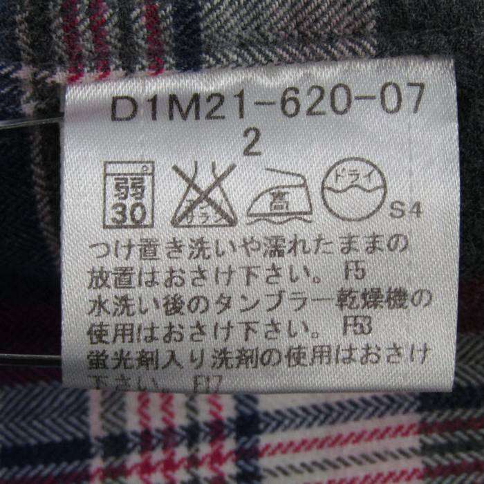 バーバリーブラックレーベル 長袖シャツ トップス チェック柄