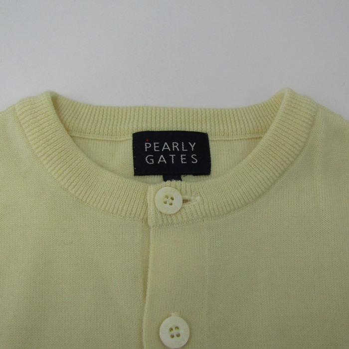 完売品】PEARLY GATES デニム柄 レディース シャツ 完売品