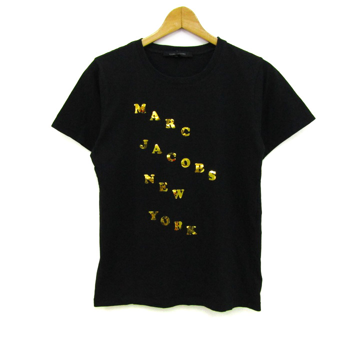 マークジェイコブス 半袖Tシャツ トップス ロゴT コットン レディース 