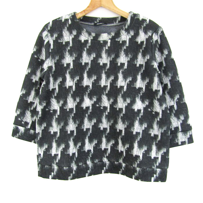新品】Max&Co. マックス & コー クルーネックニット七分袖大きめ