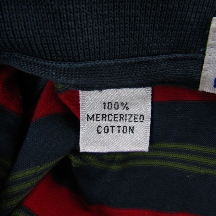 イヴ・サンローラン ポロシャツ 半袖 ボーダー トップス メンズ