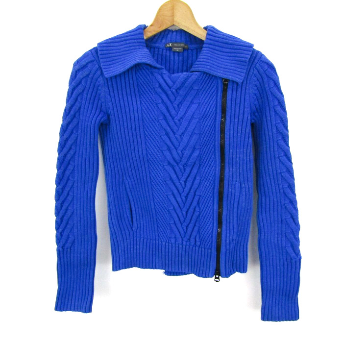 新品未使用 アルマーニエクスチェンジ ジップアップカーディガン XS ARMANI EXCHANGE アルマーニ エクスチェンジ ジップアップ