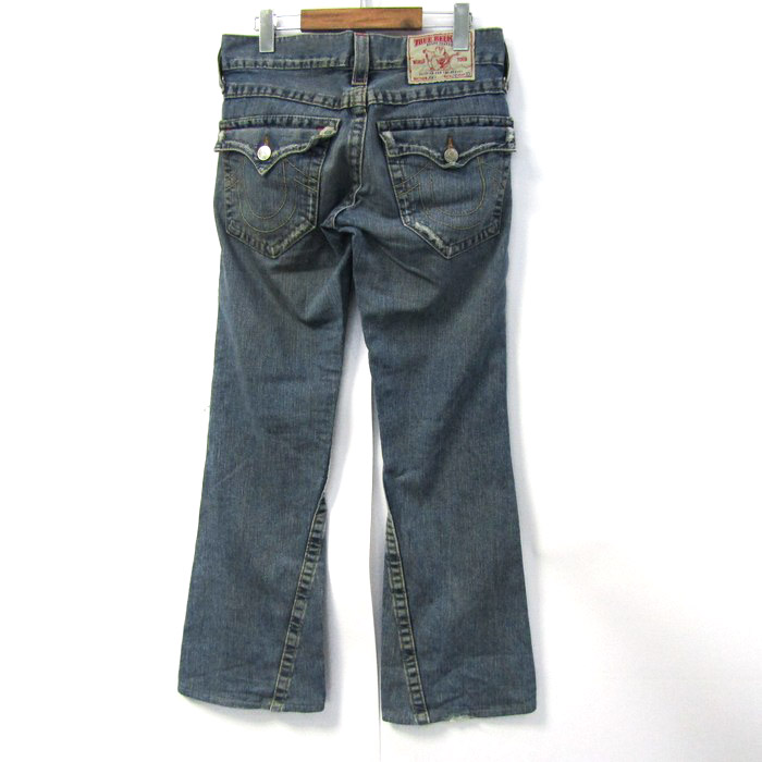 新品 TRUE RELIGION トゥルーレリジョン JOEY フレアデニム24 トゥルーレリジョン フレアデニムパンツ JOEY 大きいサイズ