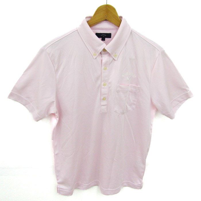 【新品未使用】Clubhaus×Callaway ポロシャツ ホワイト　Mサイズ 新品未使用】Clubhaus×Callaway ポロシャツ ホワイト Mサイズ