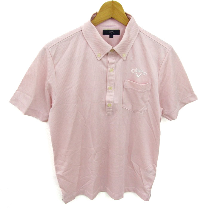 キャロウェイ ポロシャツ 半袖 ゴルフ スポーツウエア トップス