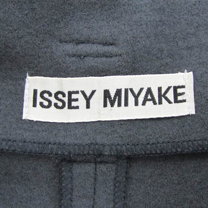 希少　ISSEY MIYAKE 銀タグ　オーバーサイズ　デザインパンツ　3 美品 イッセイミヤケ クロップドパンツ ウール ボトムス レディース S