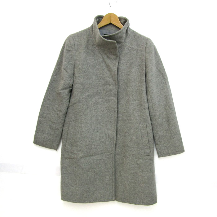 ボッシュ ステンカラーコート ウール/カシミヤ混 ブランド アウター  