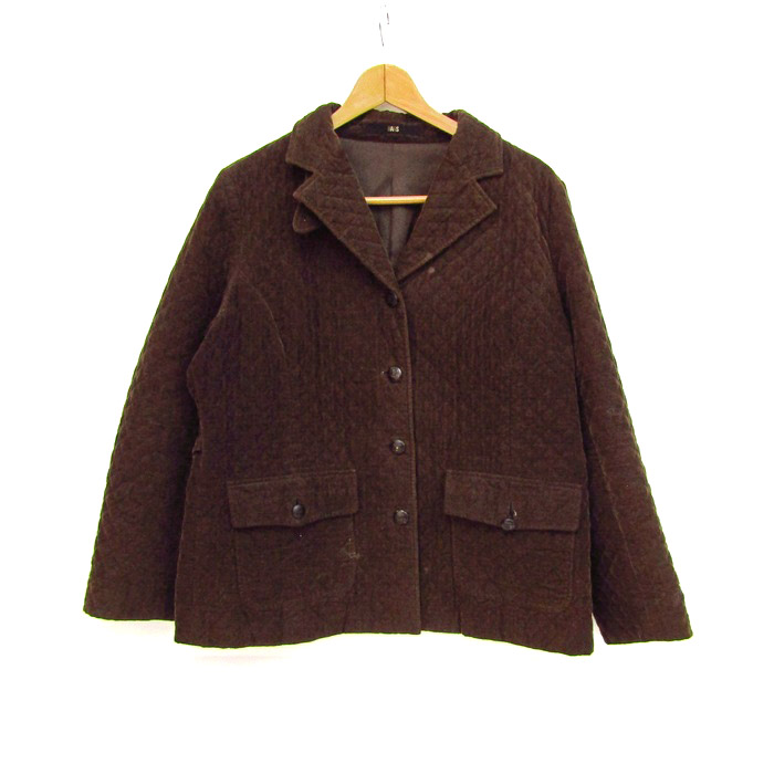 DAKS ダウンジャケット 15ABR ベージュ チェック柄 ダックス ブルゾン