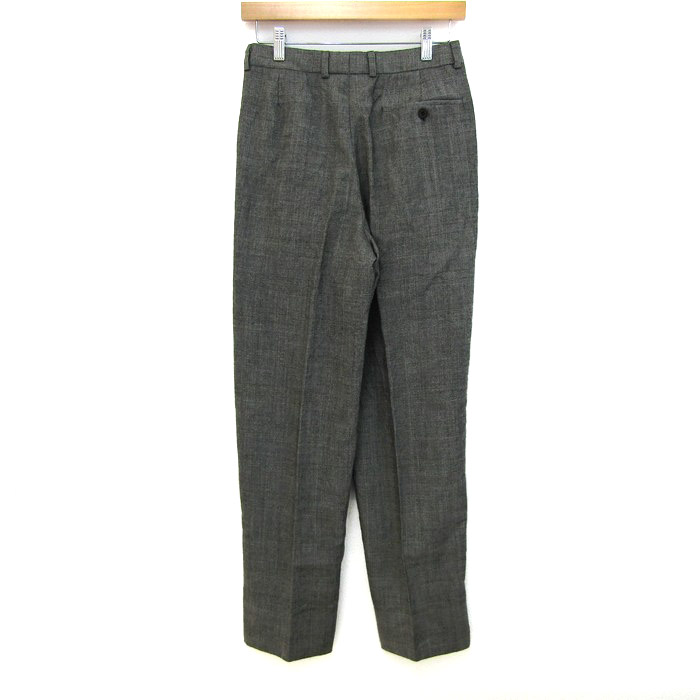 LA5822 Paul Smith ポールスミス スラックスパンツ グレー 84 ポールスミス パンツ ボトムス スラックス チェック柄 ウール