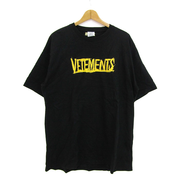 VETEMENTS 刺繍ロゴ Tシャツ ライトブルー XSサイズ ヴェトモン VETEMENTS 刺繍ロゴ Tシャツ ライトブルー XSサイズ ヴェトモン