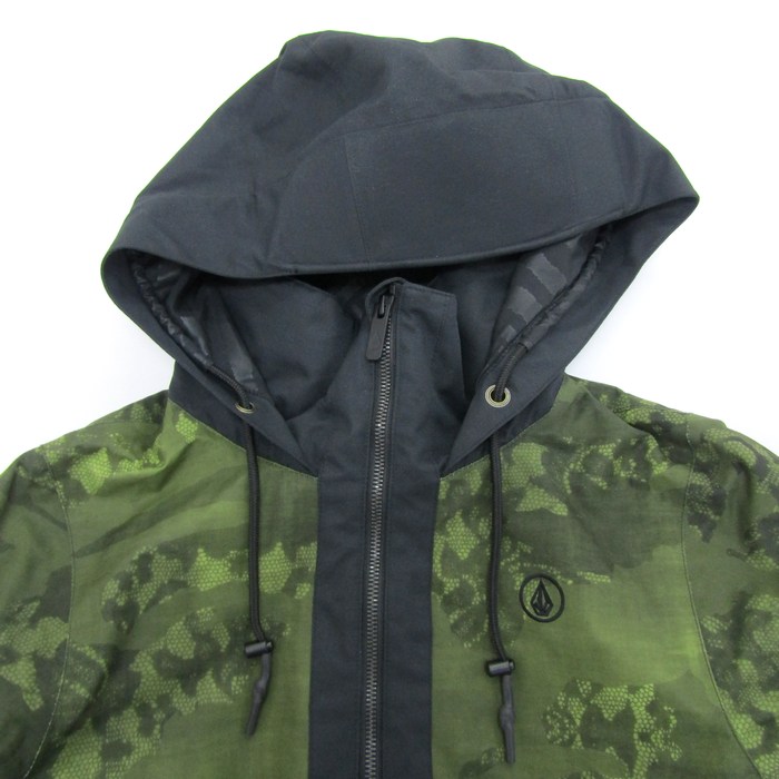 ボルコム メンズ VOLCOM パーカー ジャケット スノーウェア ボーダー ロゴ刺繍 ジップ M/M 送料無料 ボルコム メンズ パーカー・スウェット アウター Volcom