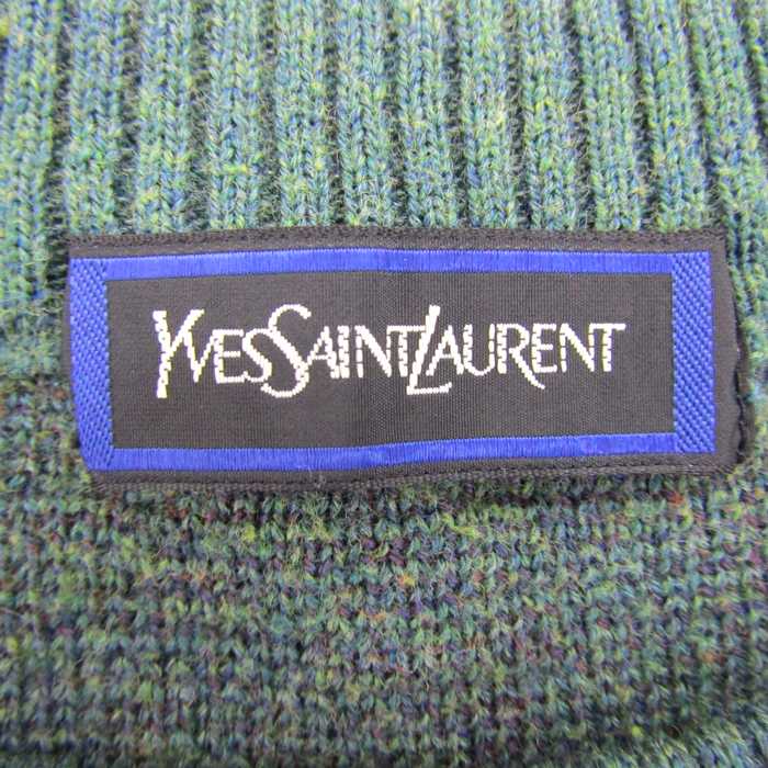 【新品未使用タグ付き】イヴサンローラン　ノーカラージャケット L 金ボタン 合様専用 イヴサンローラン ノーカラー テーラードジャケット 金