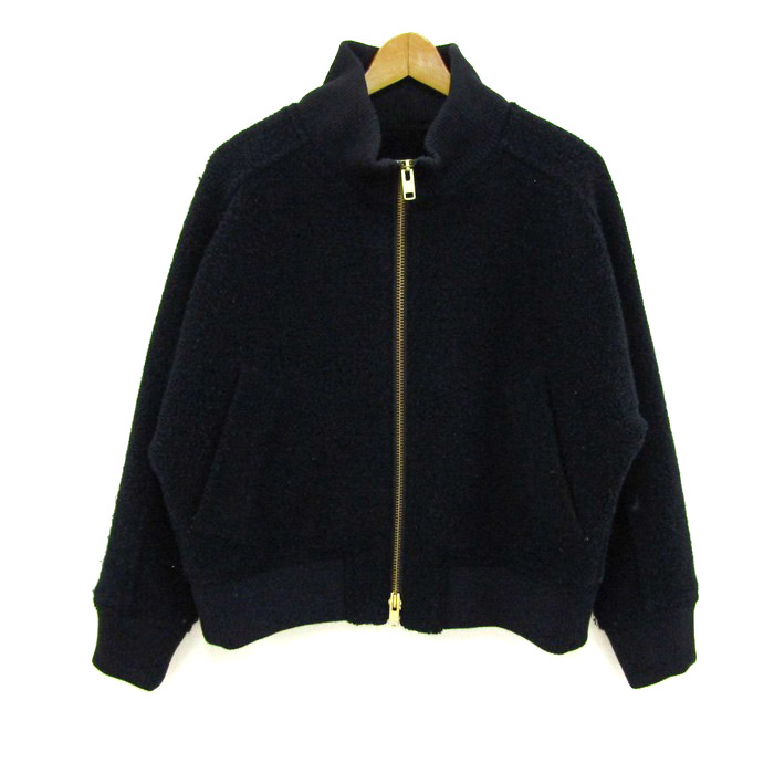 イネド ブルゾン ジャケット アウター ジップアップ 大きい
