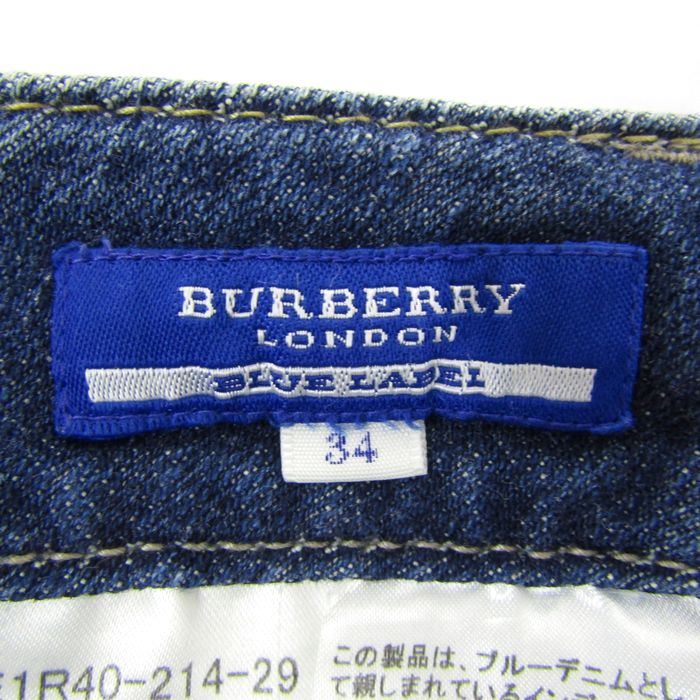 バーバリーブルーレーベル✨タグ付新品未使用 デニムジャケット  サイズ40 BURBERRY BLUE LABEL バーバリーブルーレーベル デニム