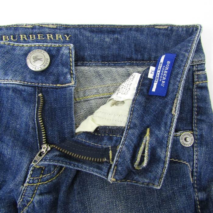 バーバリーブルーレーベル デニムパンツ ボトムス クロップド丈