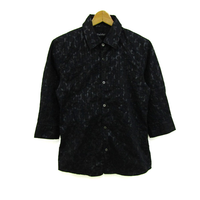 美品】送料込/TORNADE MART M長袖 花柄シャツ トルネードマート