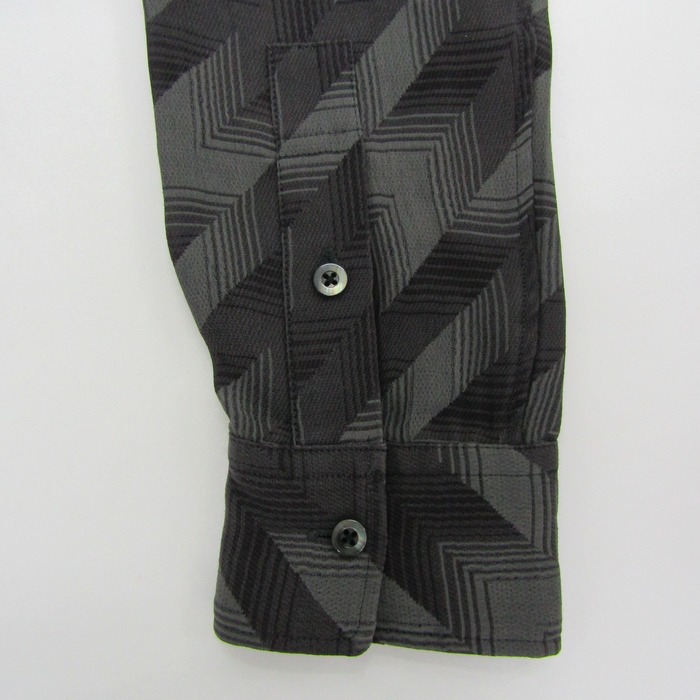 5351プールオム 柄シャツ 5351プールオム ブロンズと黒のタイダイ