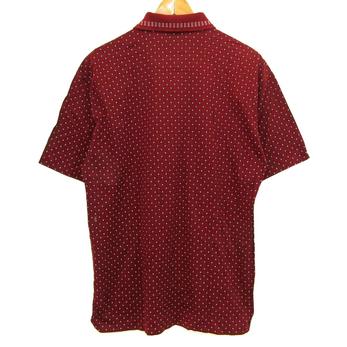 【新品】dunhill 半袖シャツ 定価88,000円 ダンヒルスポーツ ポロシャツ 半袖 チェック柄 ゴルフ スポーツ