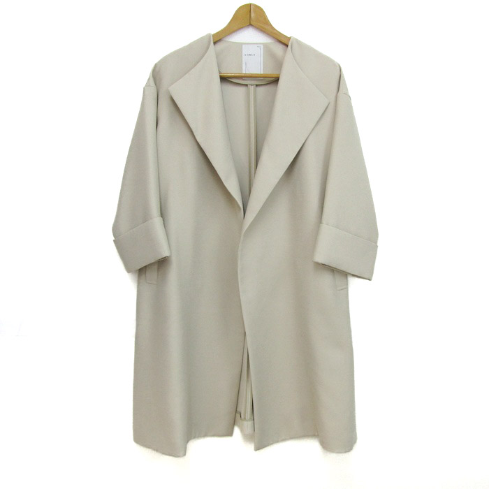 ノーブル コート ベージュ 36 ノーブル コットンダブルクロスハーフ
