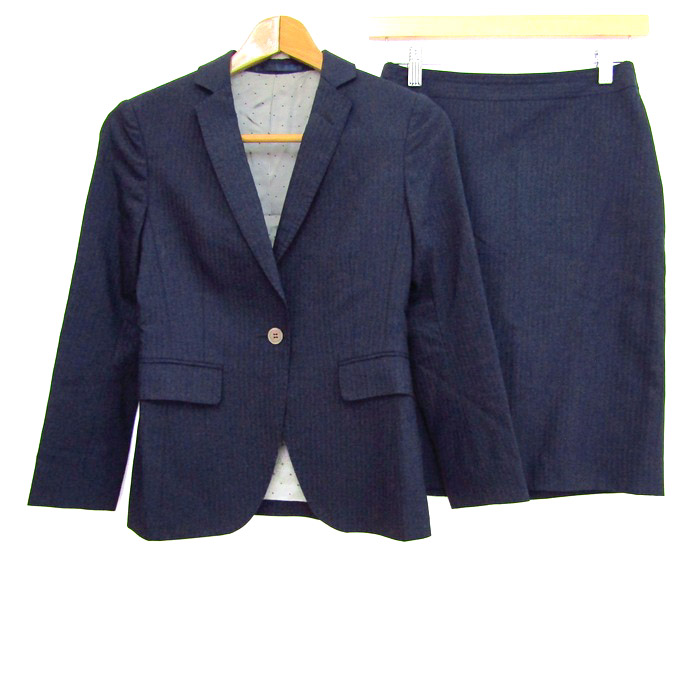 シビラ スカートスーツ ウール混 ジャケット スカート上下セット M/M