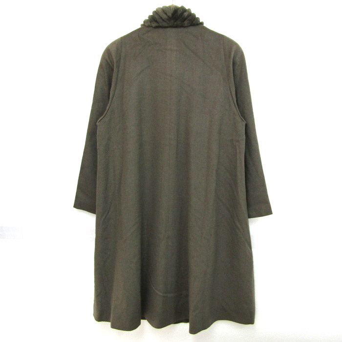 ムーンバット ロングコート カシミヤ100% ブランド アウター 