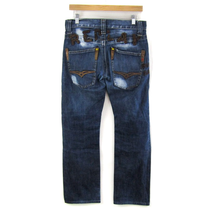 リプレイ デニムパンツ ジーンズ ストレッチ ボトムス メンズ W29 L32 