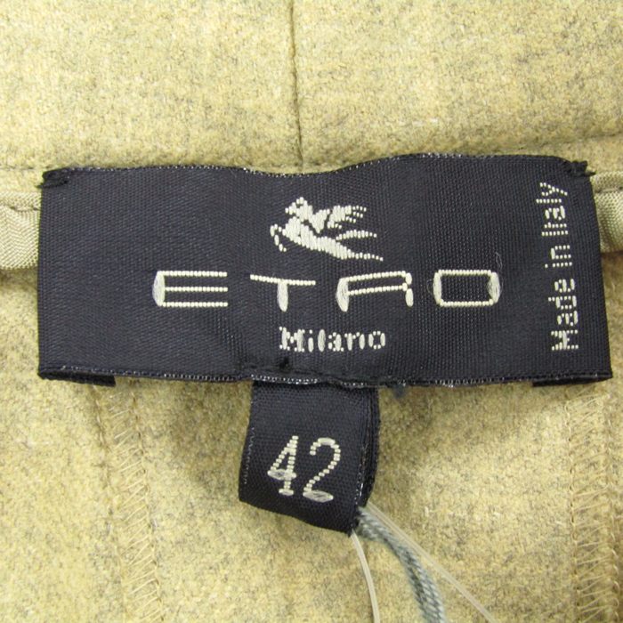 ETRO エトロ パンツ サイズ40 イタリー製 グリーン総柄レディース 未使用 ETRO エトロ パンツ サイズ40 イタリー製 グリーン総柄
