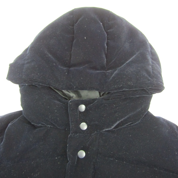 Ron Herman】ロンハーマン高級ダウンシャツ ジャケットブラック× L 15