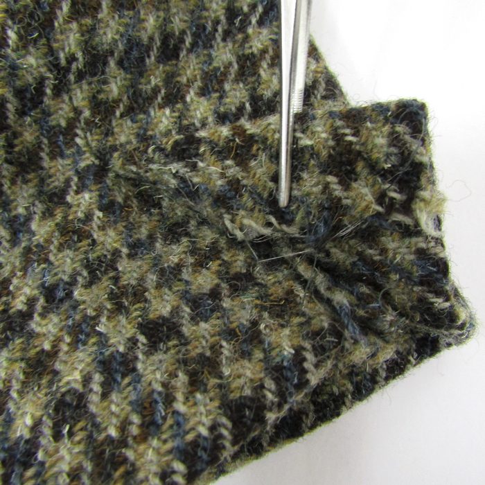 バーバリーズ テーラードジャケット アウター 千鳥格子柄 エルボー