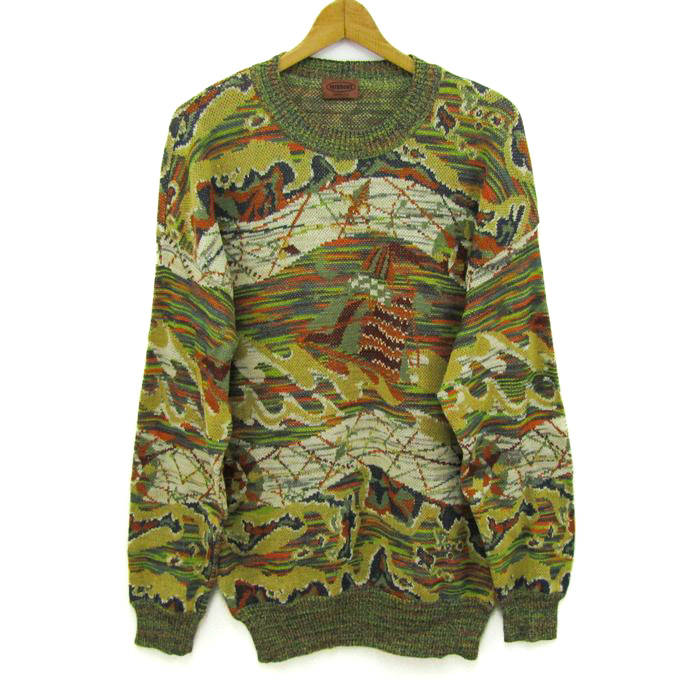 ミッソーニ ニット&セーター メンズ アウター CREWNECK - Jumper - black/white ミッソーニ ニット\u0026セーター メンズ アウター CREWNECK - Jumper