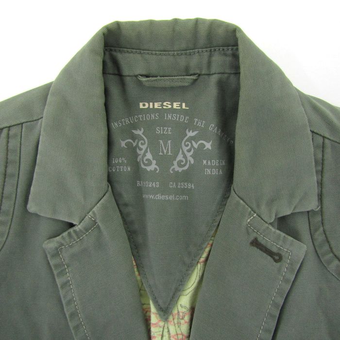 D-REGER-D Blazer in lightly treated denim｜ブルー