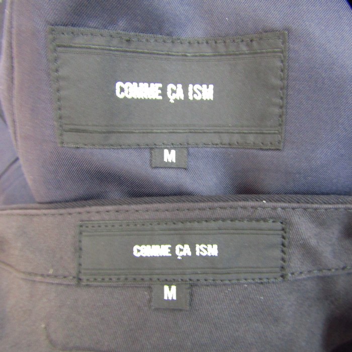 コムサイズム スーツ セットアップ 上下セット ジャケット パンツ