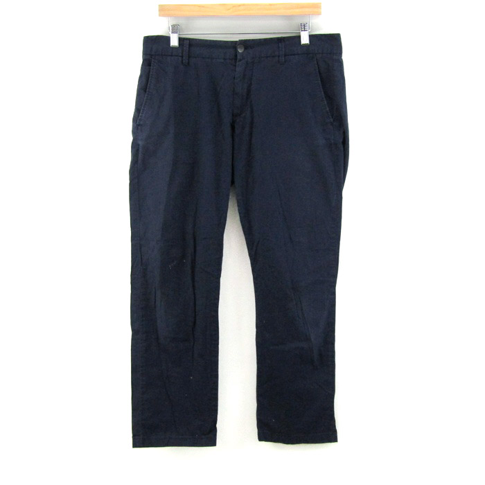カルバンクラインジーンズ テーパードパンツ ストレッチ ボトムス メンズ W32 L32サイズ ネイビー   Jeans カルバンクラインジーンズ テーパードパンツ ストレッチ ボトムス