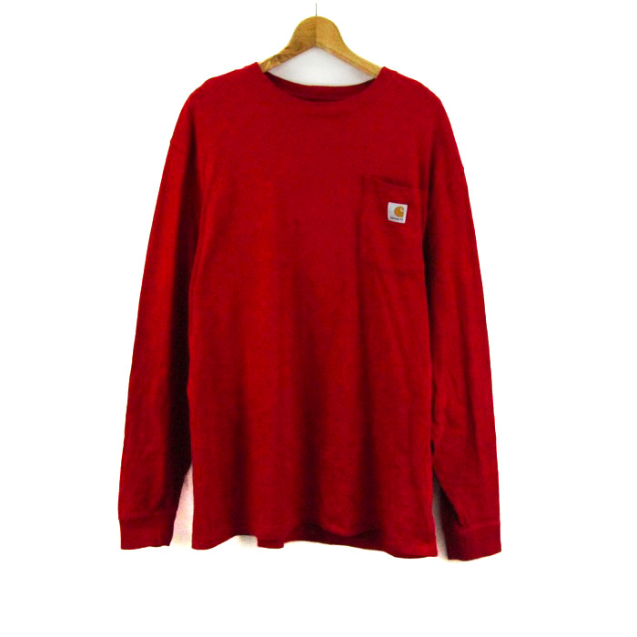 カーハート 長袖Tシャツ オリジナルフィット クルーネック トップス