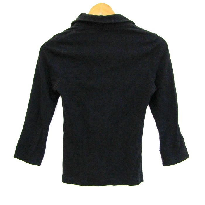 BURBERRYバーバリー ブルーレーベル ポロシャツ 襟付き38 黒