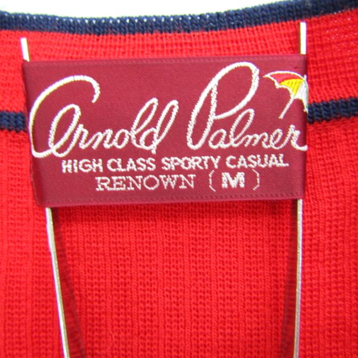 アーノルドパーマー カーディガン 長袖 Vネック トップス レディース Mサイズ レッド Arnold Palmer 楽天市場】アーノルドパーマー カーディガン 長袖 Vネック
