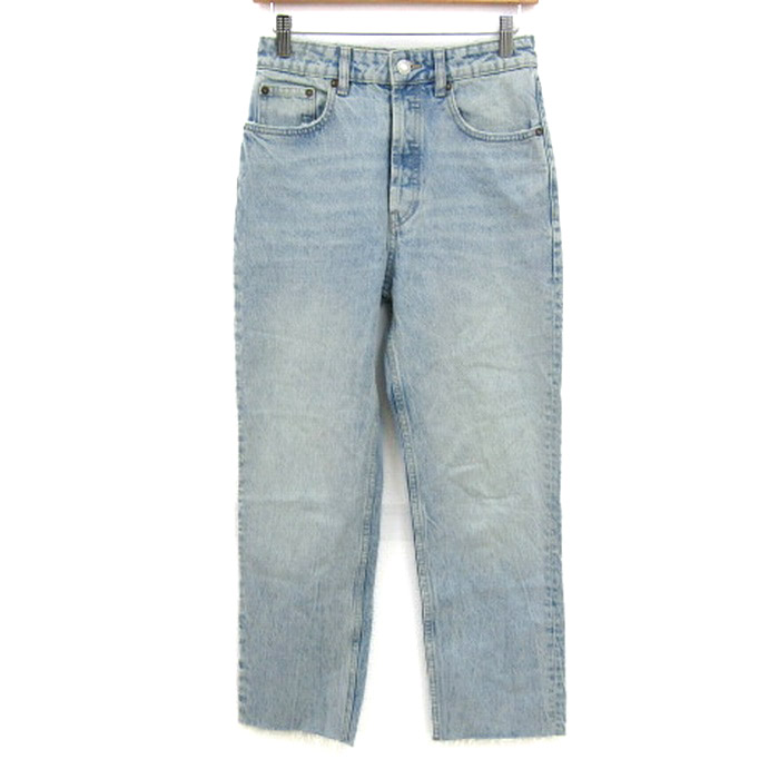 ザラ デニムパンツ ジーンズ ボトムス レディース USA 2サイズ ブルー 