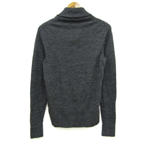 ARMANI EXCHANGE - アルマーニエクスチェンジ ニット 長袖 ショールカラー トップス レディース Mサイズ グレー系 ARMANI EXCHANGE ARMANI EXCHANGE - アルマーニエクスチェンジ ニット 長袖