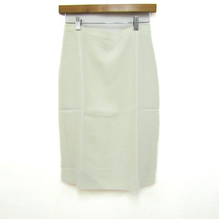 theory luxe ホワイトタイトスカート size42 theory luxe ホワイトタイトスカート size42